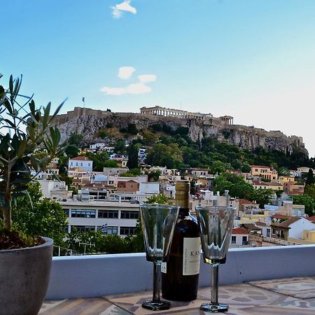 Hidesign Athens Acropolis Luxury Penthouse In Plaka Leilighet Eksteriør bilde