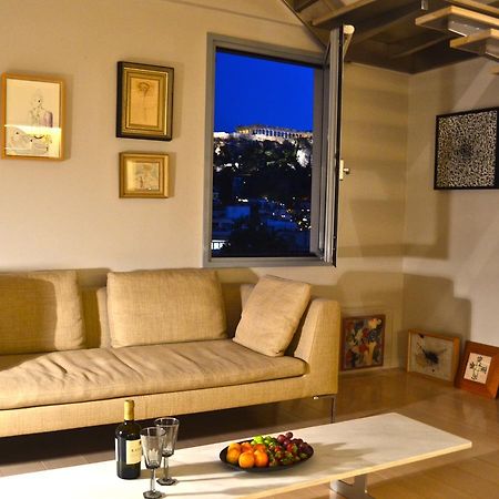 Hidesign Athens Acropolis Luxury Penthouse In Plaka Leilighet Eksteriør bilde