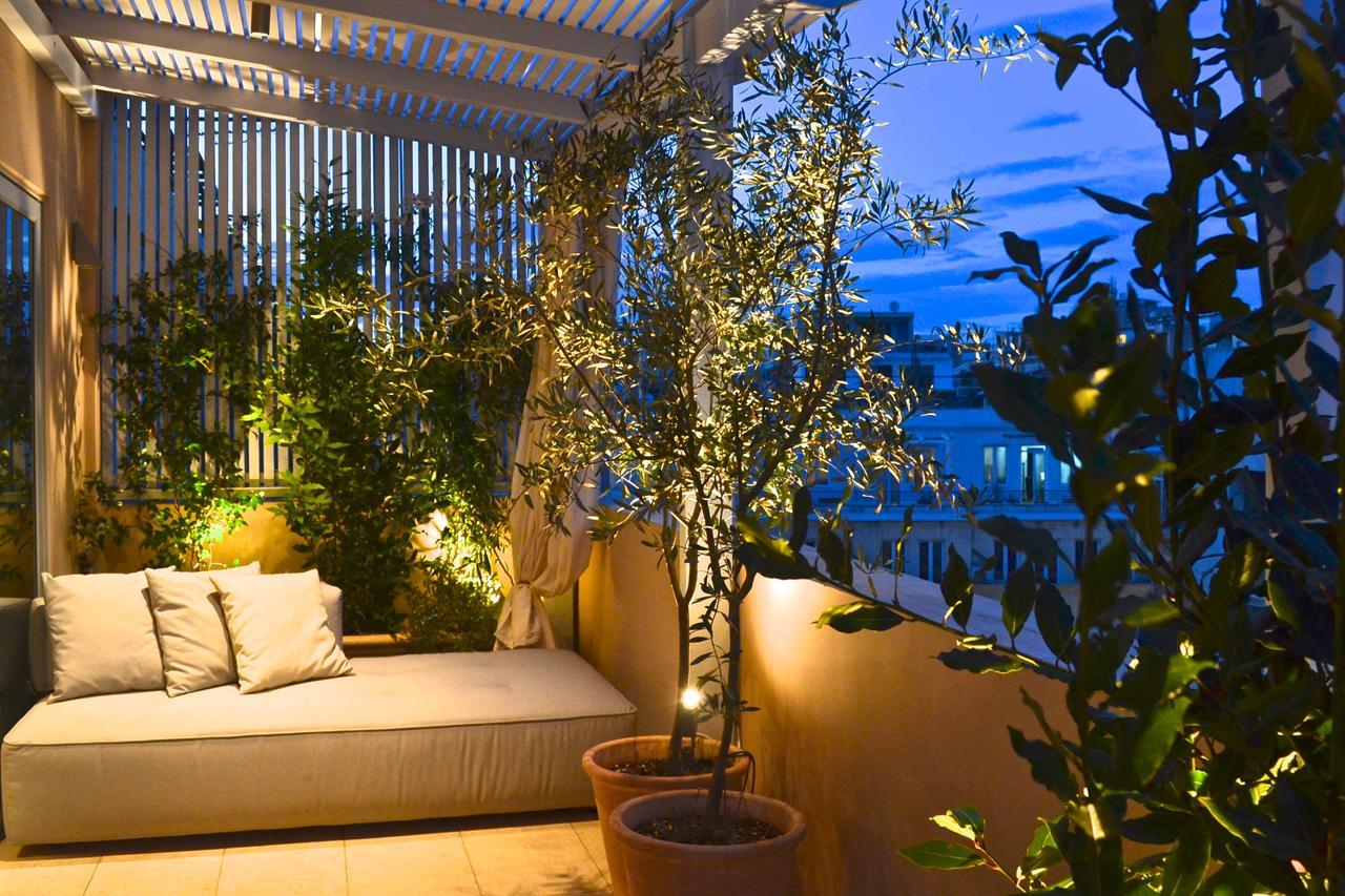 Hidesign Athens Acropolis Luxury Penthouse In Plaka Leilighet Eksteriør bilde